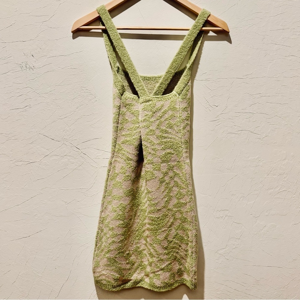 FOR LOVE AND LEMONS Lime Patterned Mini Dress - Picture 5 of 7